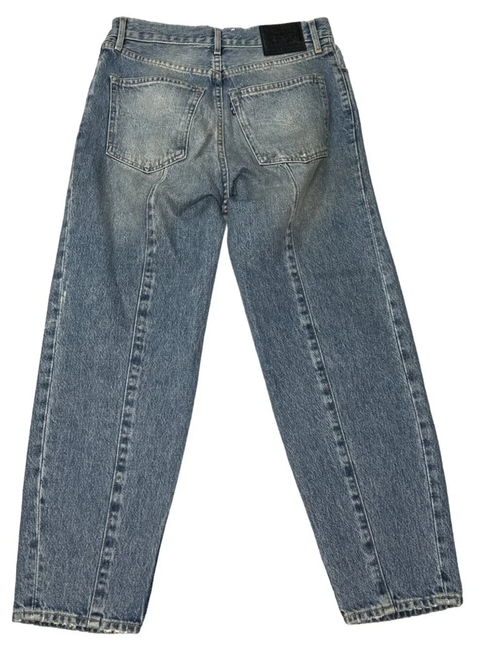 Levi's Made & Crafted Jane Crop Jeans Womens 27 High Rise Button Fly Distressed